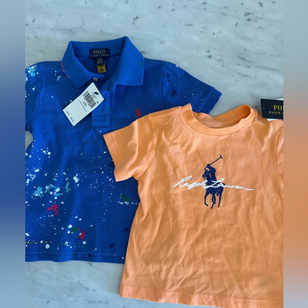 2 toddler Ralph Lauren shirts